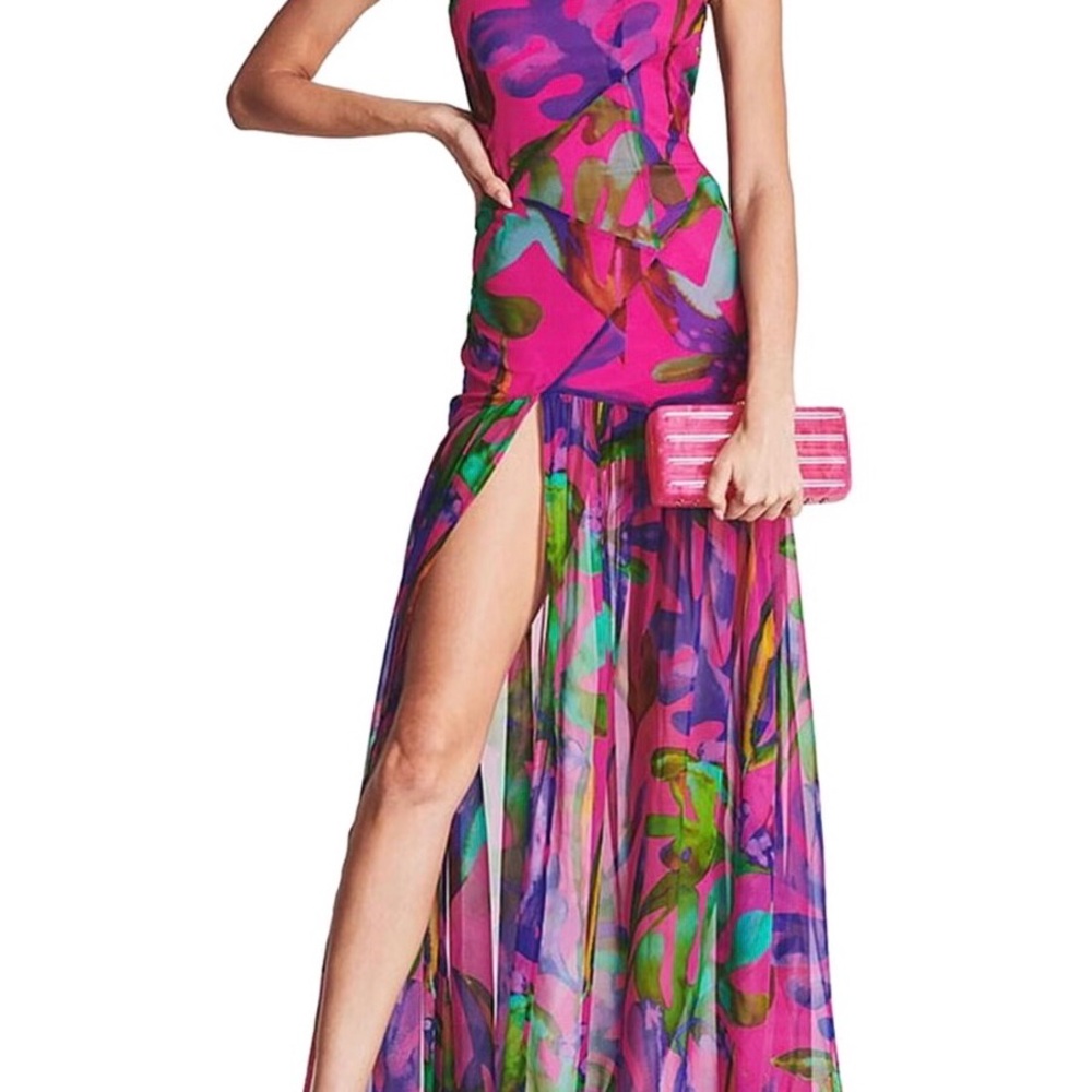 Vibrant Multicolor Maxi Dress